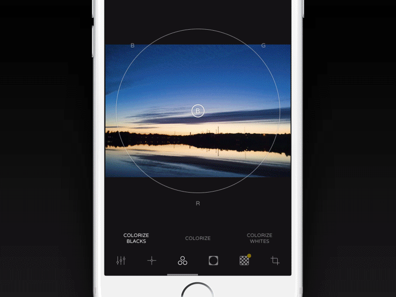Ultralight - iOS Photo Editor editing interaction ios iphone mobile mobile photography photo photography ui user experience user interface ux