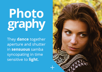 Photography ad photography slide