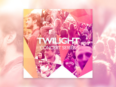 Twilight Concert Series (Cover Art) abstract cover art photography polygons