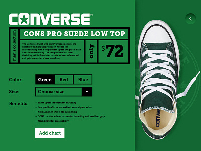Converse purchase form