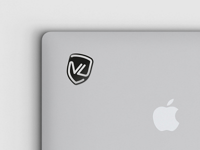 VPNLUX®. Sticker. black brand branding flat logotype maicle mike minimal sticker vpnlux white yukhtenko