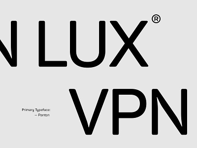 VPNLUX®. Typeface. branding font letters logotype maicle mike type typeface vpnlux yukhtenko