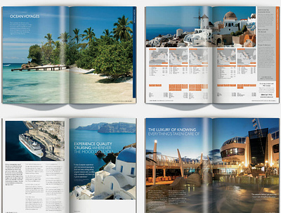 MSC Cruise Annual Brochure branding design designer digital designer graphic design logo ui ux web designer