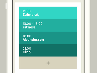 Clyp - Calender - iPhone