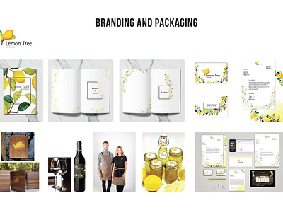 Lemon Tree branding graphic design logo