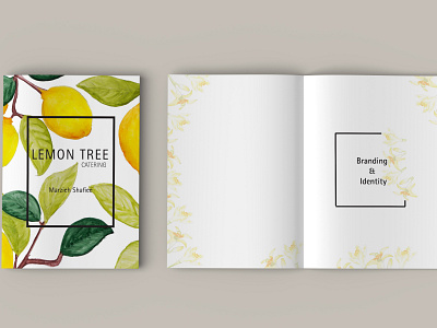 Lemon Tree Publication branding design graphic design illustration logo typography vector