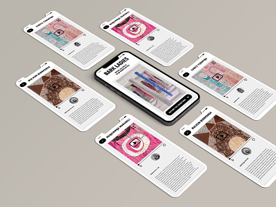 Bark Ladies Art Gallery app app branding design figma graphic design ui ui design ux ux design