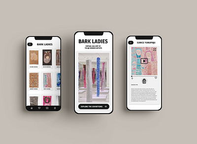 Virtual Art Gallery App app branding graphic design typography ui ux