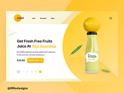 UI UX Design for Juice Shop