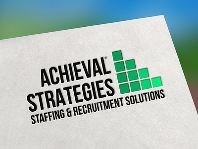 Achieval Strategies  Logo design for my fiverr client