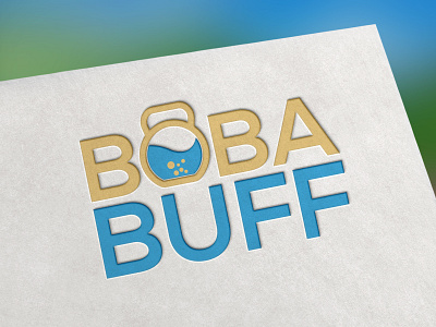 BOBA BUFF GYM LOGO