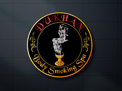 DUKHAN Body Smoking Spa Logo for my client