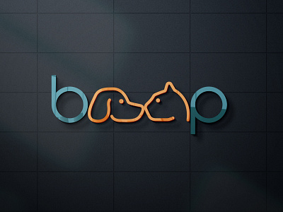 Boop pet shop logo for my fiverr client