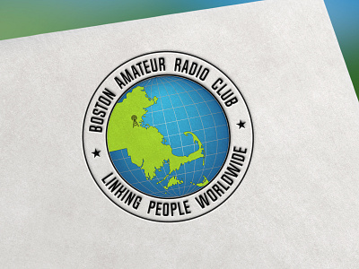 Boston Amateur Radio Club logo for my fiverr client