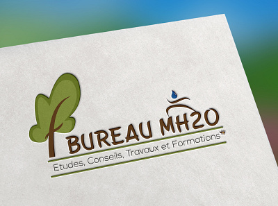 Bureau MH20 logo design for my fiverr client adobe illustrator adobe photoshop brand icon branding branding design design graphic design illustration logo ui