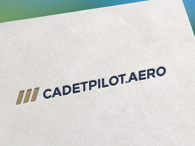 Cadetpilot.aero logo design for my fiverr client