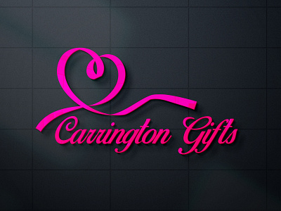 Carrington Gifts logo design for my fiverr client