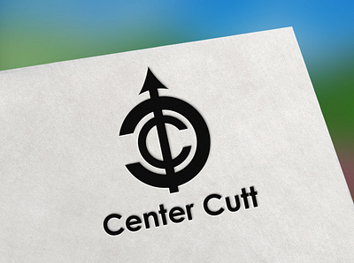 Center Cutt Logo design for my fiverr client adobe illustrator adobe photoshop brand icon branding branding design design graphic design illustration logo ui