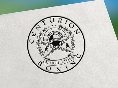 CENTURION BOXING logo design for my fiverr client