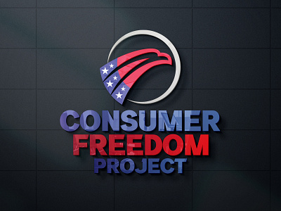 CONSUMER FREEDOM PROJECT Logo design for my fiverr client adobe illustrator adobe photoshop brand icon branding branding design design graphic design illustration logo ui