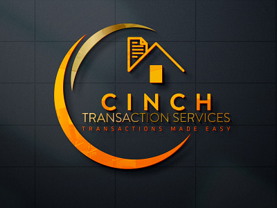 CINCH Transaction Services Logo for my fiverr client adobe illustrator adobe photoshop brand icon branding branding design design graphic design illustration logo ui