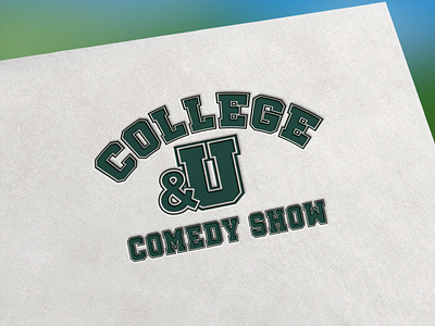 College & U Comedy Show logo design for my fiverr client