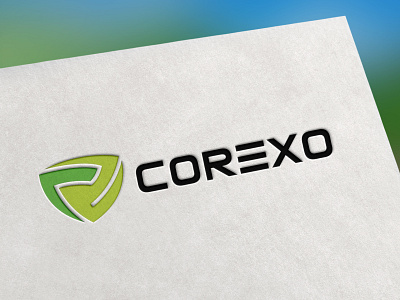 COREXO Logo design for my fiverr client adobe illustrator adobe photoshop brand icon branding branding design design graphic design illustration logo ui