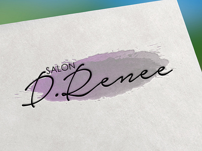 Salon Logo design for my fiverr client