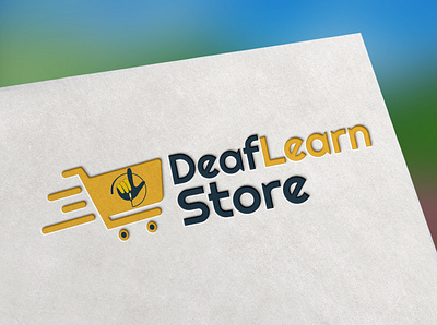 DeafLearn Store Logo design for my fiverr client adobe illustrator adobe photoshop brand icon branding branding design design graphic design illustration logo ui