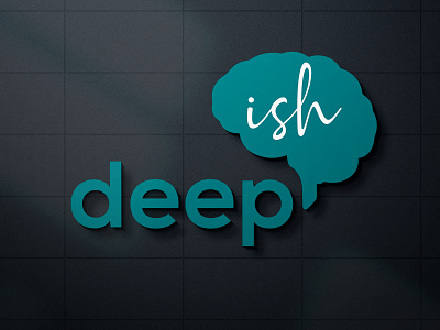 Deepish Logo design for my fiverr client