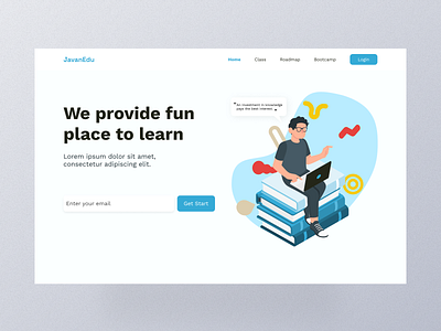 Education Landing Page