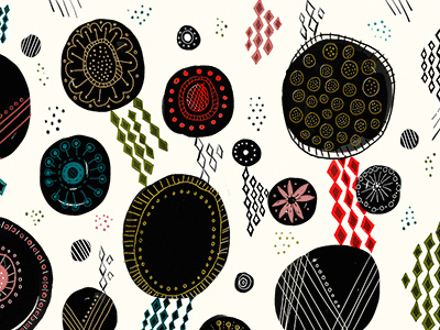 Shapes circles color digital dots pattern pattern design surface design