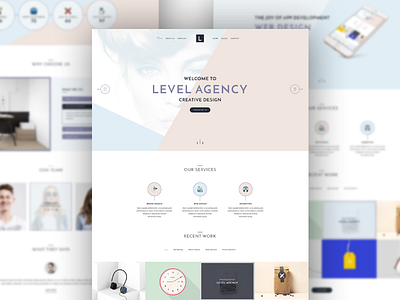 Level Agency - CREATIVE PSD TEMPLATE (themeforest.net)