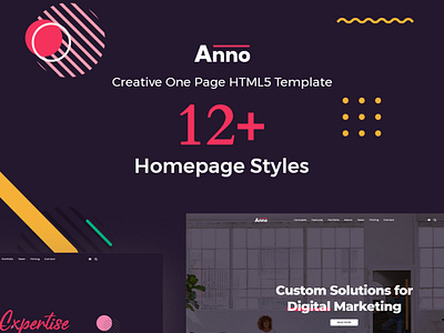 Anno - Digital Agency HTML5 Template