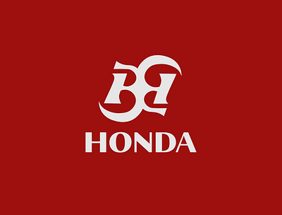 Honda Logo Re-Design branding design graphic design icon illustration logo typography ui ux vector