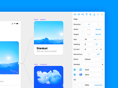 Framer — Page Tool app blue design design tool product slider tool ui web app webapp