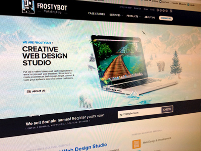 New Frostybot Homepage