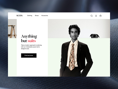 Suits UI landing