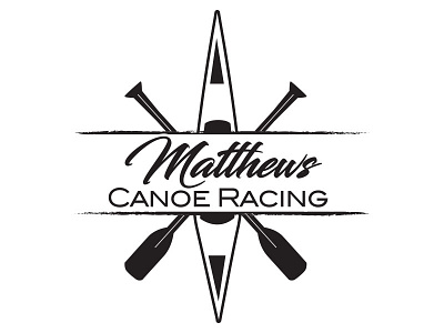 Canoe Racing Logo