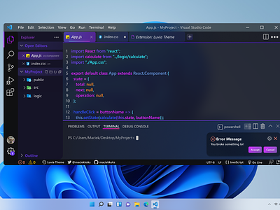 Windows 11 Visual Studio Code Redesign