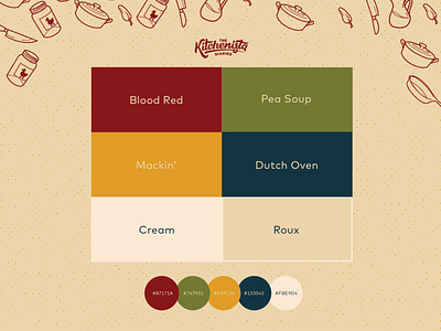 Cookin' With Colors brandguidelines branding brandsystem design dribblerookie graphic design icon illustration logo vector