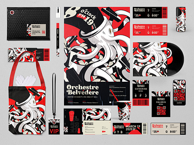 Ochestre Belvedere Brand Identity by ted pioli on Dribbble