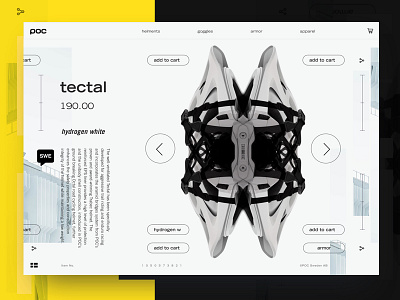 Tectal 01 ecommerce graphic interface layout product shop typography ui ux website