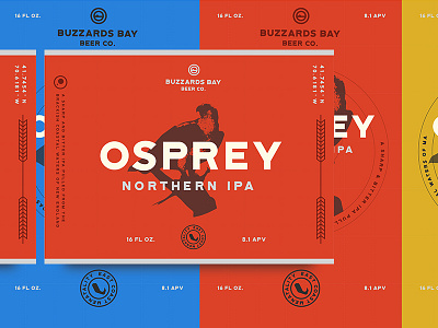 Osprey Northern IPA Rebrand 02 beer branding can icon illustration logo packaging typography