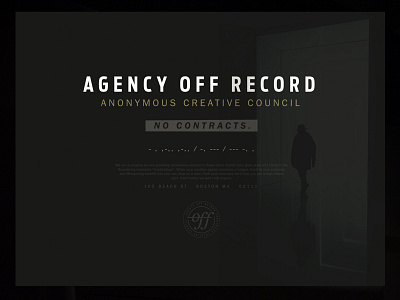 Agency Off Record Type Sketch