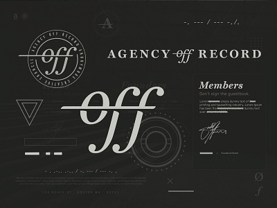 Agency Off Record