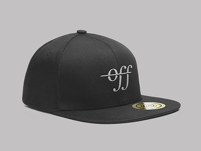 Agency Off Record Hat brand clothing design hat icon identity logo patch typography