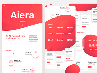 Aiera Launch Website