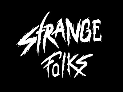 Strange Folks Word Mark