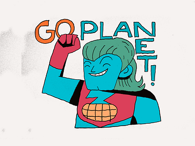 Captain Planet and the Planeteers character design fanart graphic design illustration